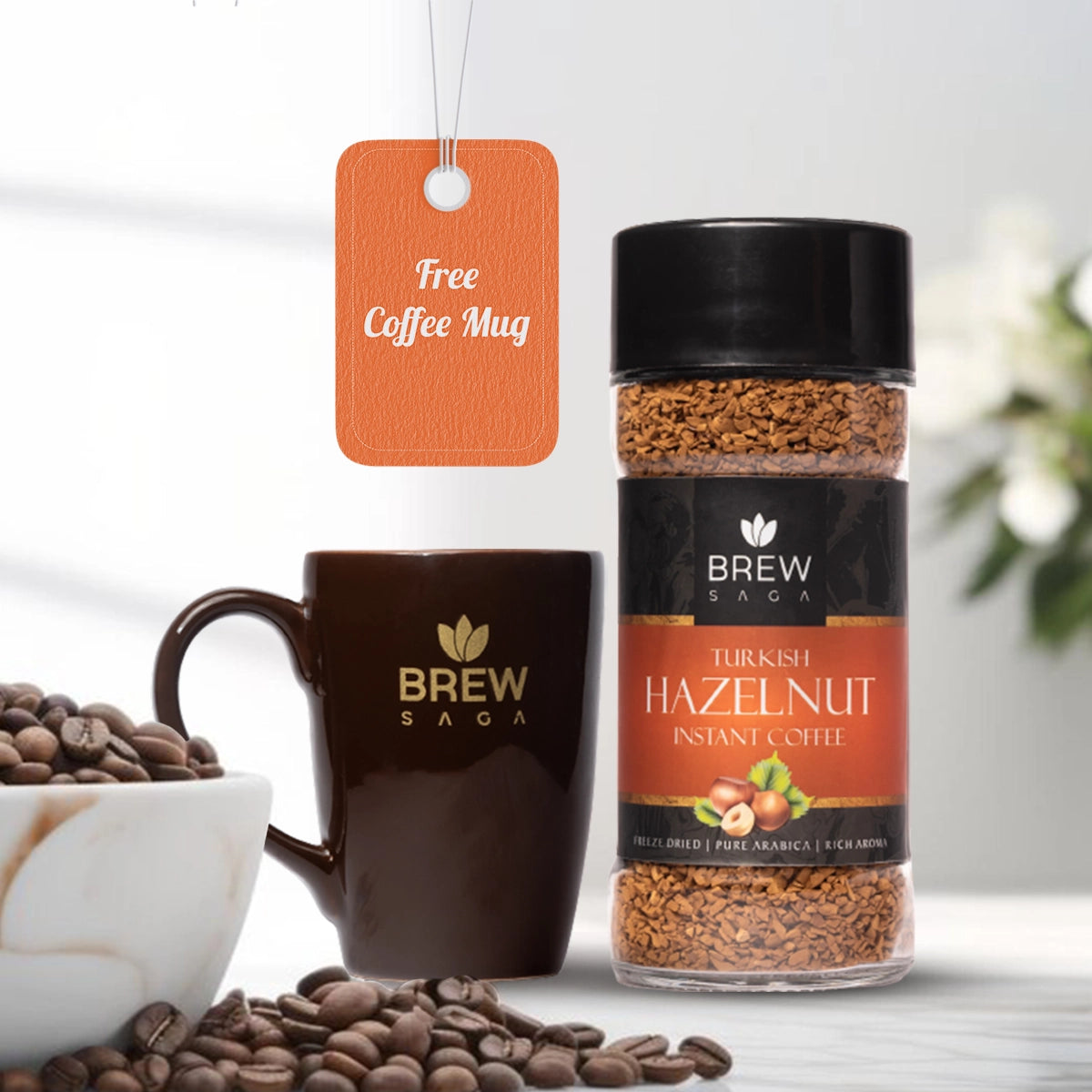 Hazelnut deals instant coffee